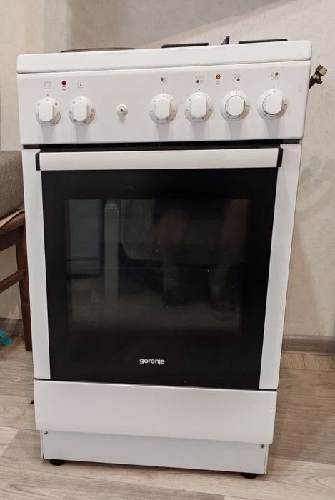 Электро-газовая плита