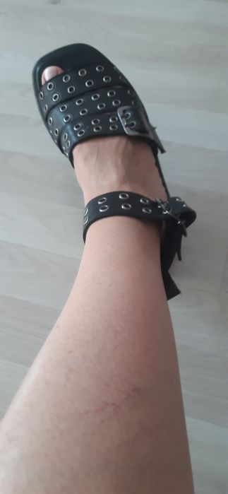 Sandale Enzo Bertini piele naturala mas. 36, livrare provincie gratis