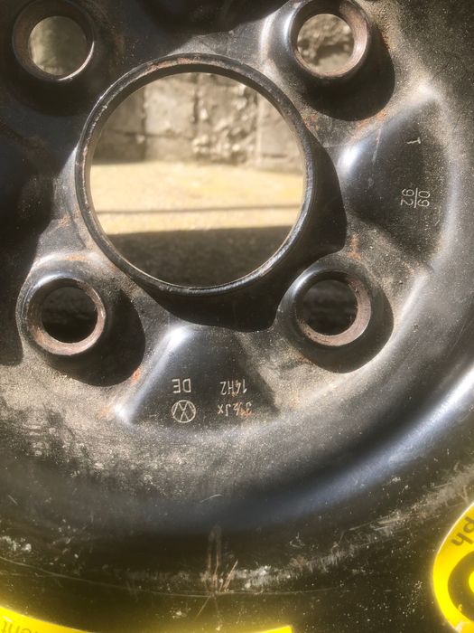 Резервна гума с джанта /Патерица/, continental 105/70 r 14