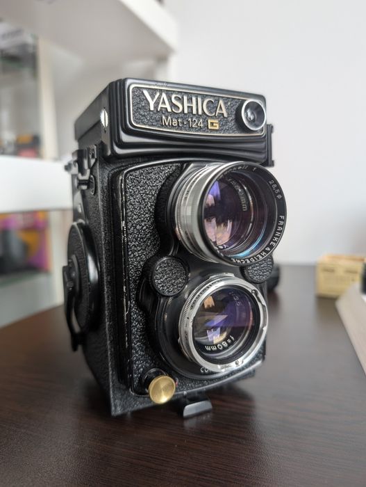 Yashica Mat 124 G aparat format mediu film+ Rolleinar Rolleipar Rollei