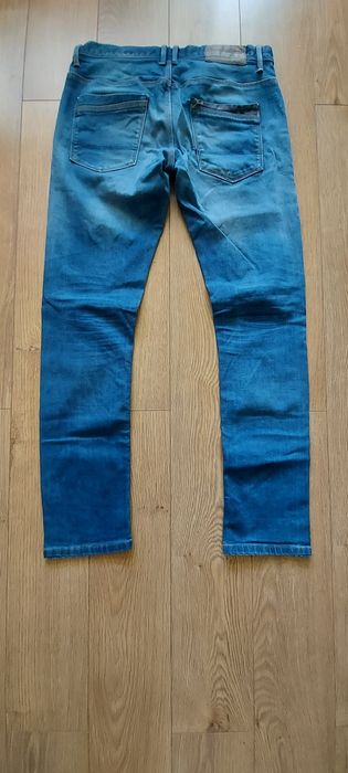 Дънки Зара, Юнкер, 32, 34 номер, 88 см талия, 105 см дължина, 20 лв