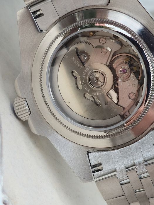 Ceas Seiko Mod GMT "Pepsi" - Automatic NH34 - Brățară Jubilee