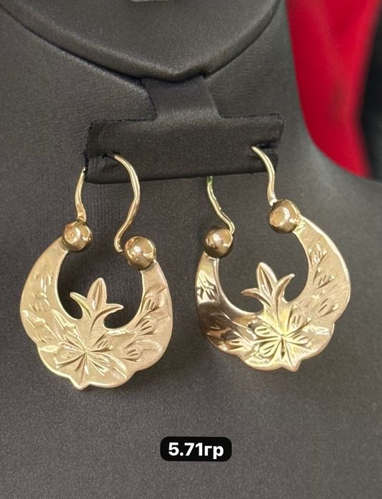 Браслеты, комплект"Мадонна", серьги "Айшык"