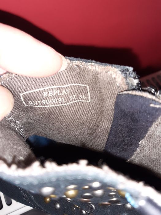 Боти естествена кожа Replay