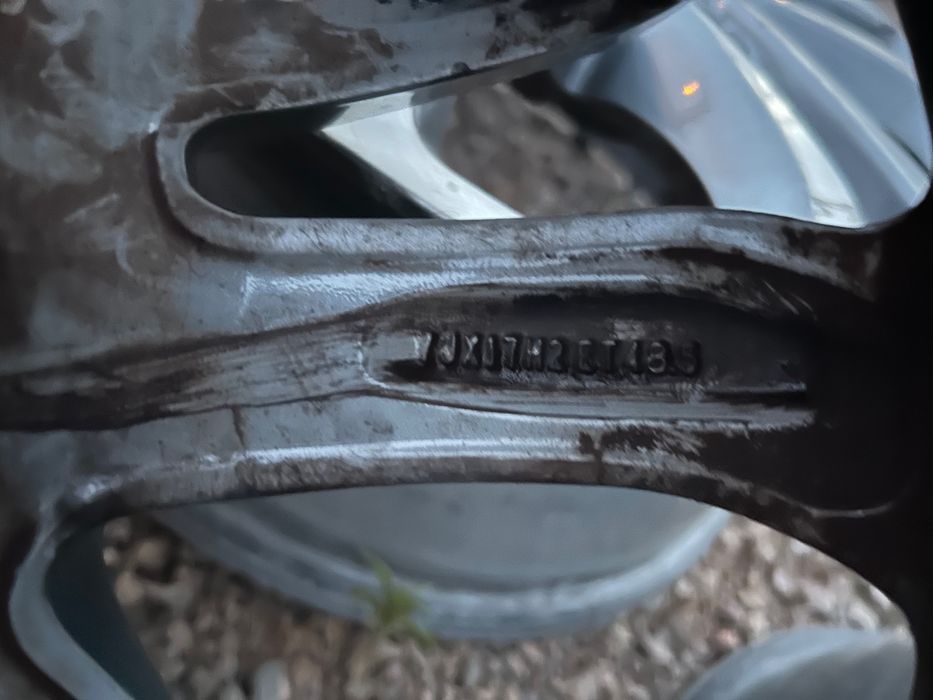 4бр. Алуминиеви джанти с датчици от Mercedes C W205 17 цола.