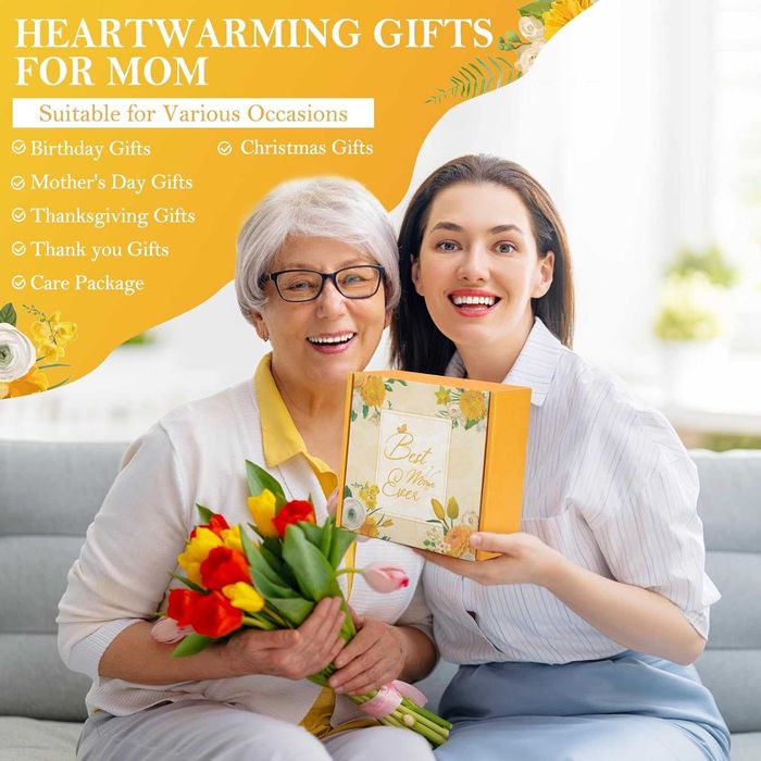 Подарък за жена Коледа Рожден ден Спа комплект 7 части Коледна кутия