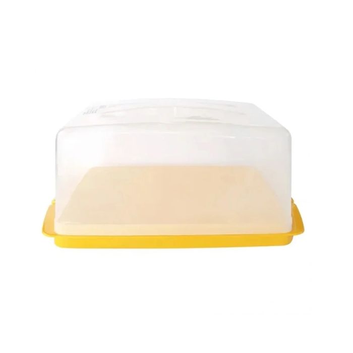 Suport tort-dulciuri cu capac, dreptunghiular 28 5 x 17,5, H 12 cm