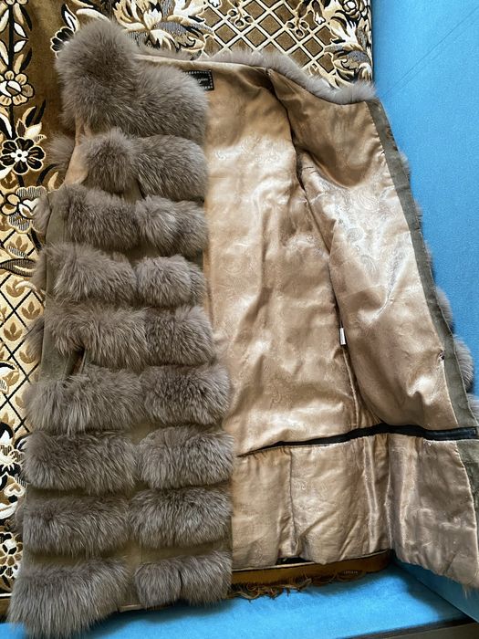 шуба без рукавка 4xl