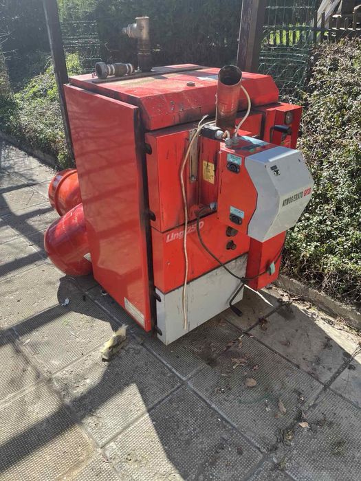 Продава комбиниран Котел пелети и дърва