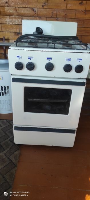 Газовая плита б/у с редуктором