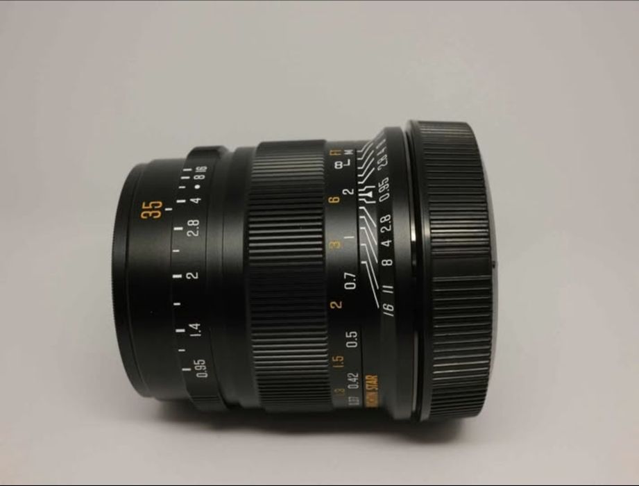 Обектив Brightin star 35mm f/ 0.95, RF mount Canon APSC