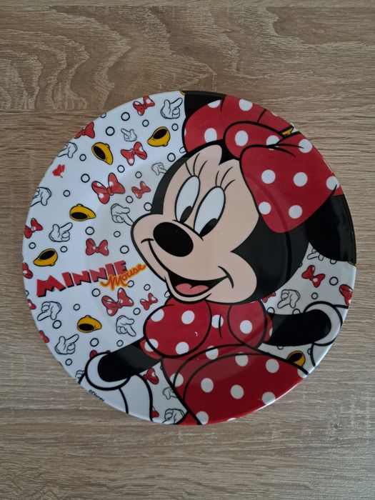 Детски комплект чиния и купичка Minnie Mouse