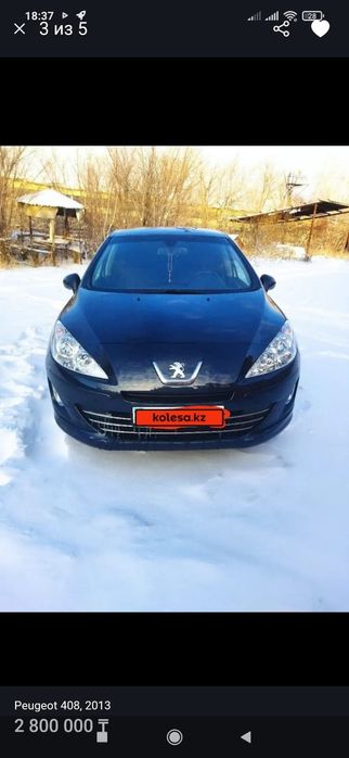 Продам Peugeot 408, 2013 года