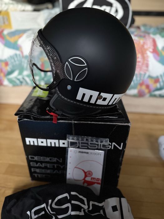 HJC RPHA-Jet - S + Momo Design Jet FGHTR - M