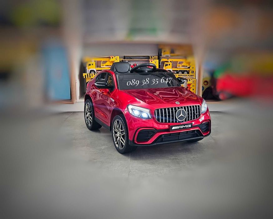 ТОП ЦЕНА!НОВО!Акумулаторна кола Mercedes GLC с 12Vбатерия,EVA гуми,USB