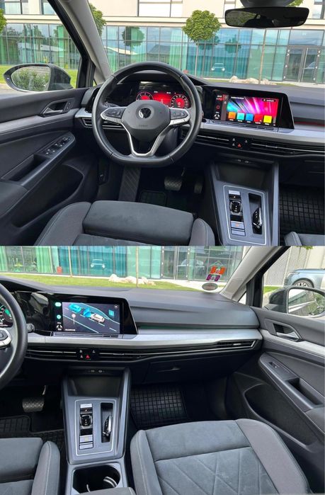 2021 VW Golf 8 AUTOMAT 2.0 TDI 150 CP Highline Full Led Alcantara ACC Virtual Memorie  Navi Istoric la zi