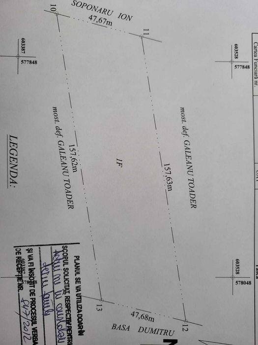 Teren extravilan, locatie Bicaz