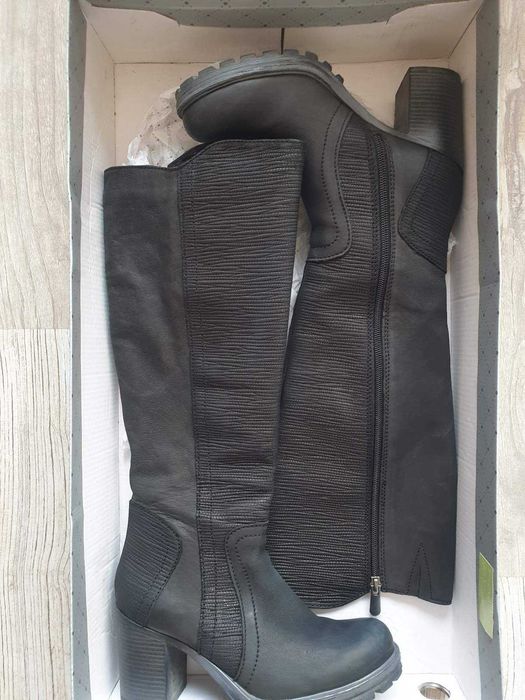 Marco Tozzi ботуши от ествествена кожа 36