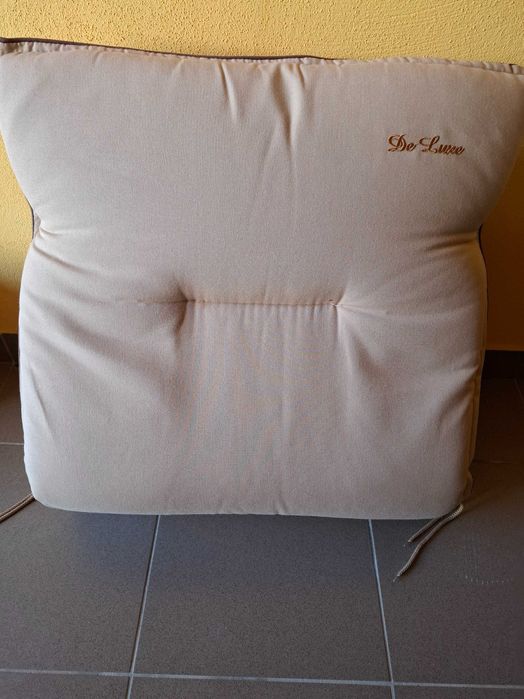 Sezlong plaja structura plastic alb cu saltele