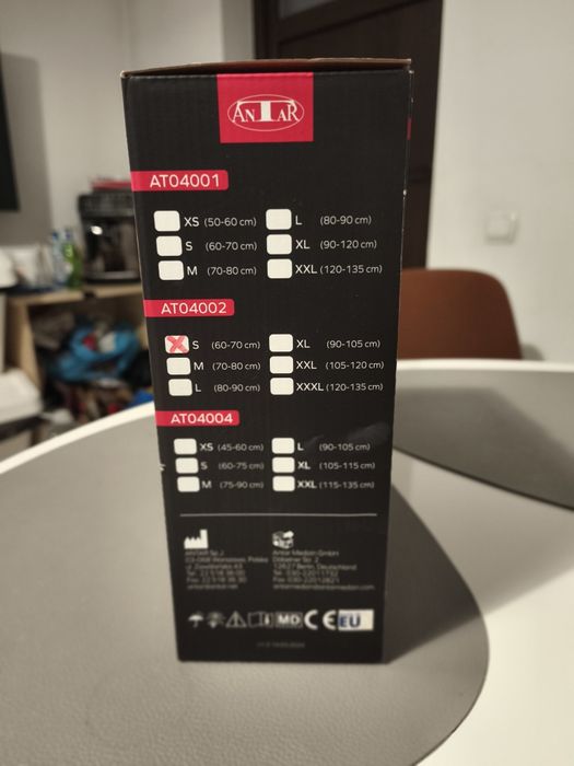 Orteza cu prindere velcro pentru imobilizarea umarului AT04002S Antar, 1 bucata, Biogenetix