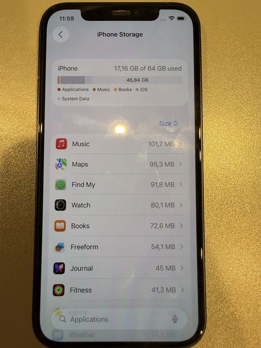 Iphone 12 64GB Черен