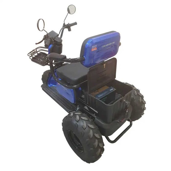 Електрическа триколка GTX-М19 триместна високопроходима