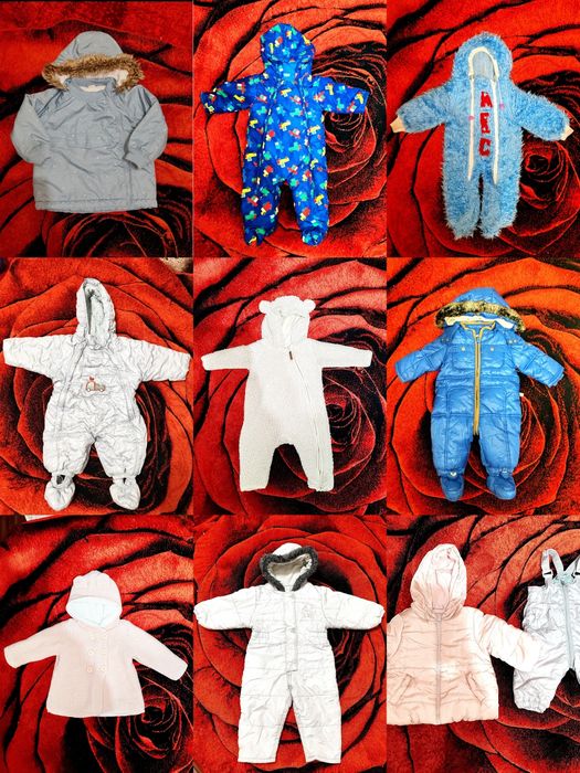 Двойка детская, куртка, комбинезон