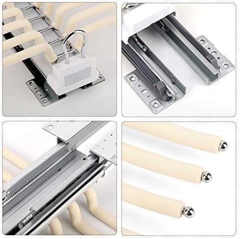 Телескопична Закачалка/ Органайзер за Панталони, изтегляща се. Ybaymy