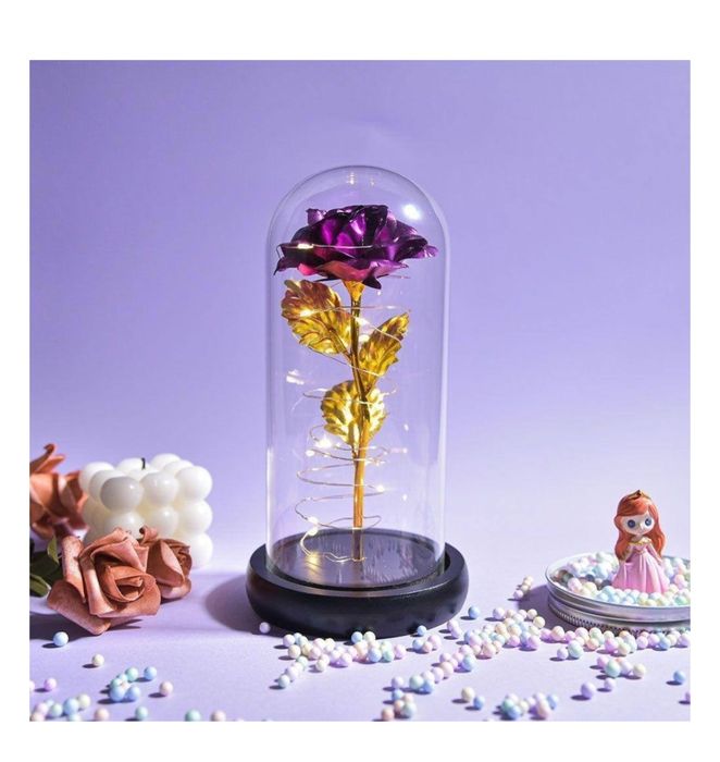 Роза в колбе  -Подарок