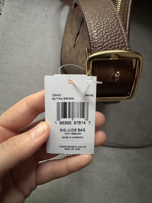 Сумка Coach, Оригинал! Новая!
