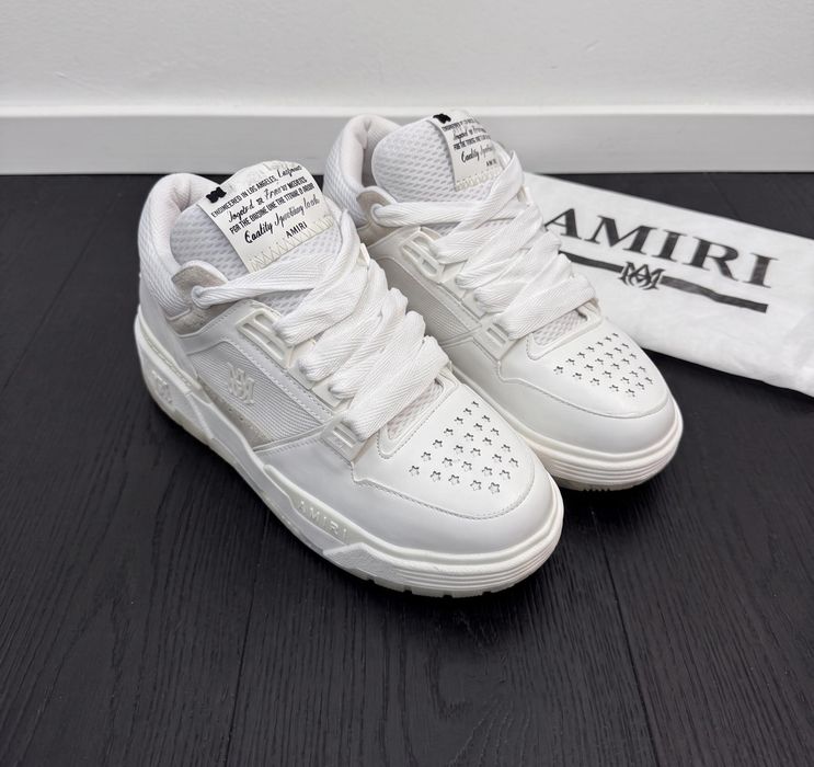 Adidasi Amiri MA1 Alb White - Full Box