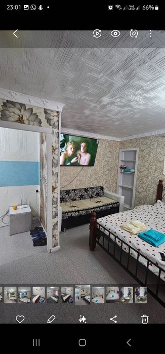 2- х комнатная квартира , посуточно