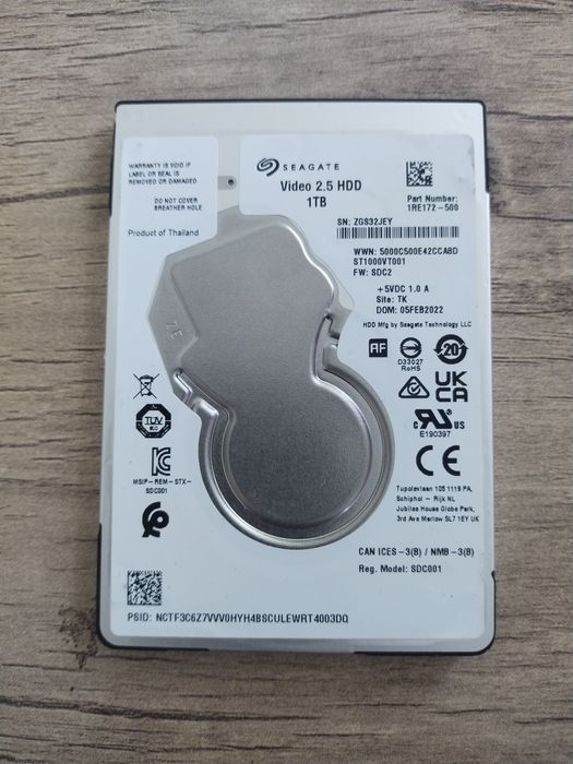 VIDEO 2.5 HDD 1TB. Таза пайдаланбаган.