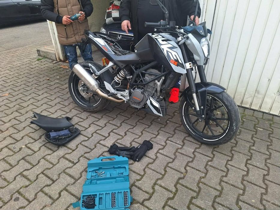 Ктм duke 125 на части