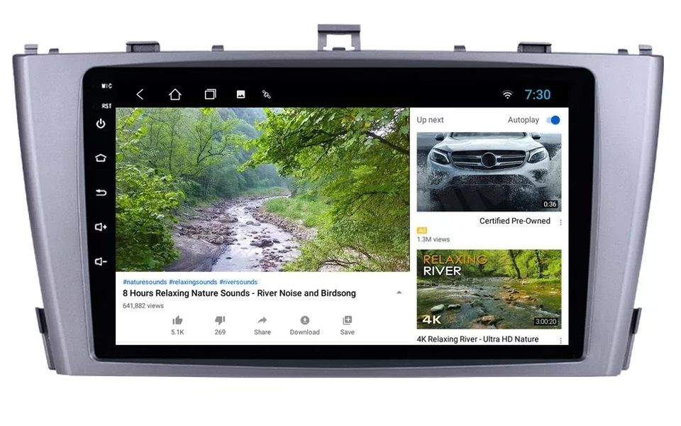 Navigatie Toyota Avensis (2008 - 2015) , Android Garantie , Noua Waze