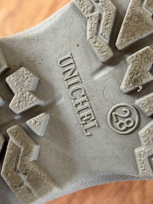 Сапожки резиновые девочковые