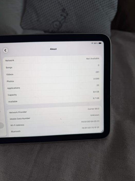 Apple iPad mini 6 8.3" (2021), Cellular 64 GB  + Кальф