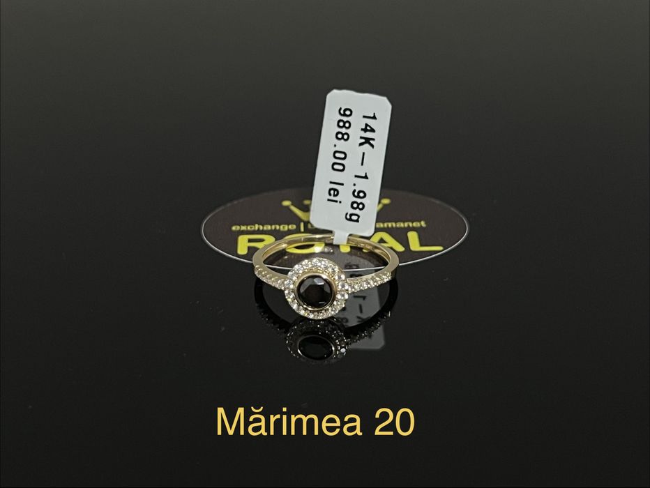 Bijuteria Royal : Inel dama aur nou 14k 1,98gr