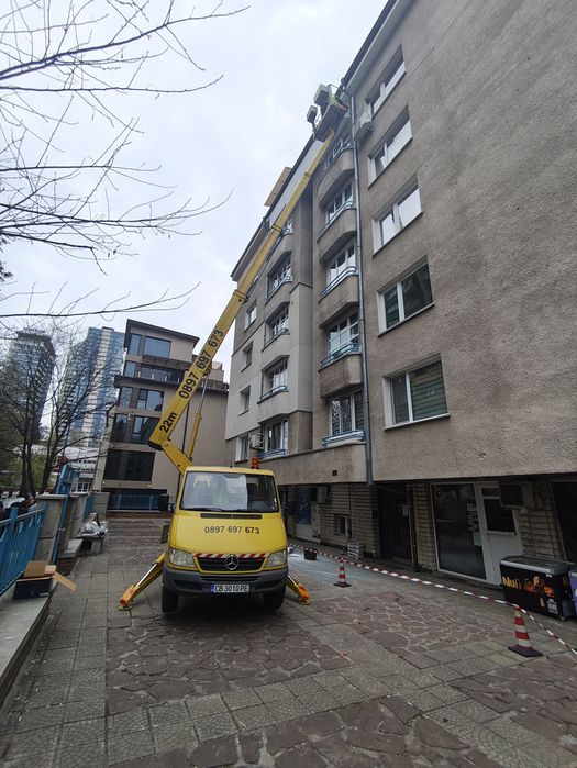Вишка под наем! Услуги с  Автовишка до 22м. !