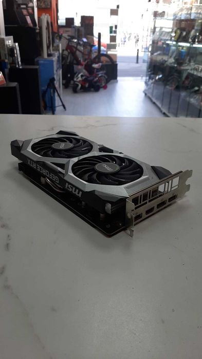 Used Products Dorobanti/Placa video MSI GeForce RTX 2060 Super Ventus GP OC, 8 Gb GDDRX6 256-bit, 3 x DP, HDMI, 3 x DP, HDMI/Garantie 12 LUNI