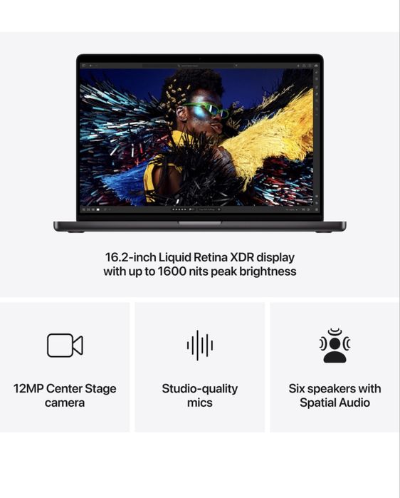 Laptop Apple MacBook 16” PRO M4 512 GB 24 GB RAM SIGILAT NOU Garanție Apple Air 13 14 15