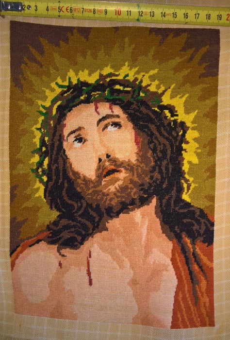 Goblen dupa diagrama/punct mic/27x19cm