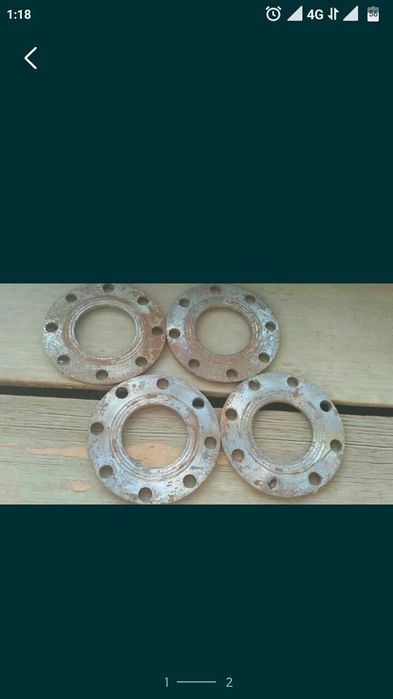 Флянцы 4шт. р-р90.