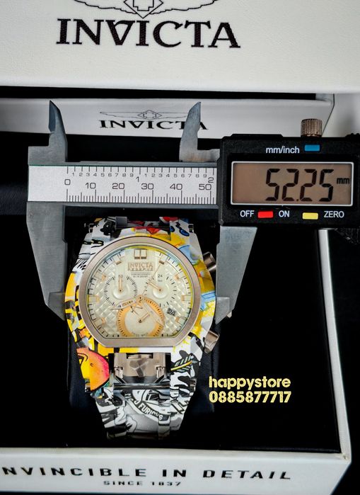 INVICTA Magnum Colour 52 mm, Инвикта нов ръчен часовник