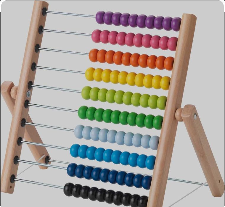 Счёты детские деревянные ИКЕА