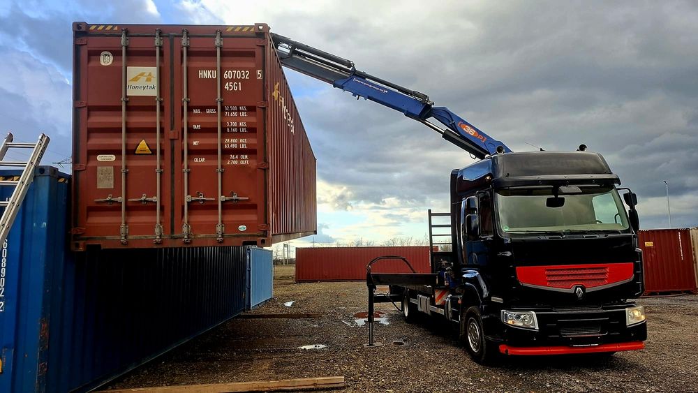 Macara, Camion cu Hiab, Camion cu macara