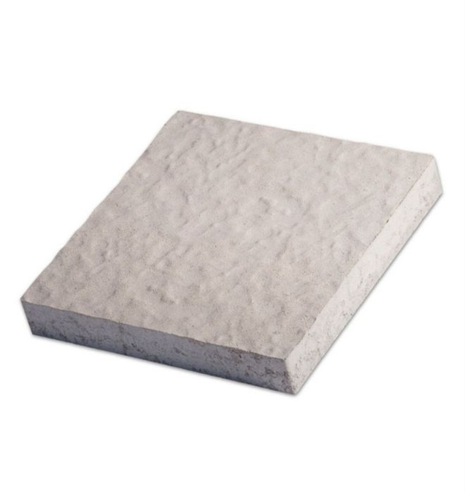 Dala beton rezidentiala Elis Pavaje, Rustic P4, patrata, alb-crem, 400 x 400 x 60 mm