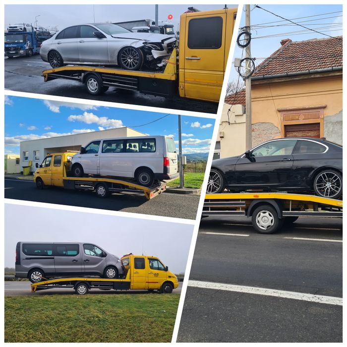Tractari auto Arad-Nadlac/Platforma non-stop/Austria/Ungaria/Cehia