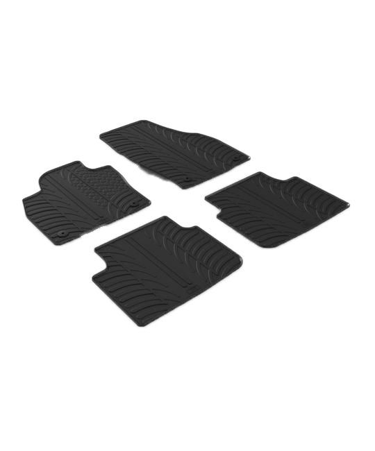 Set covorase auto din cauciuc Skoda Scala HB 04.2019-, Gledring, 4 buc