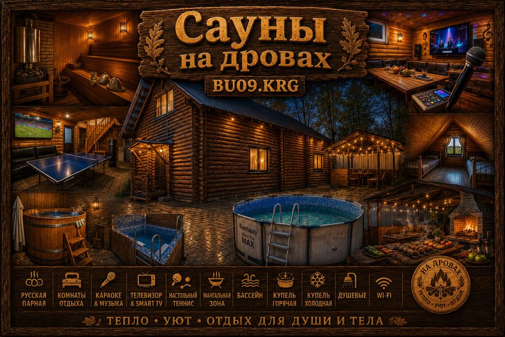Sauny na drovax Bajenova